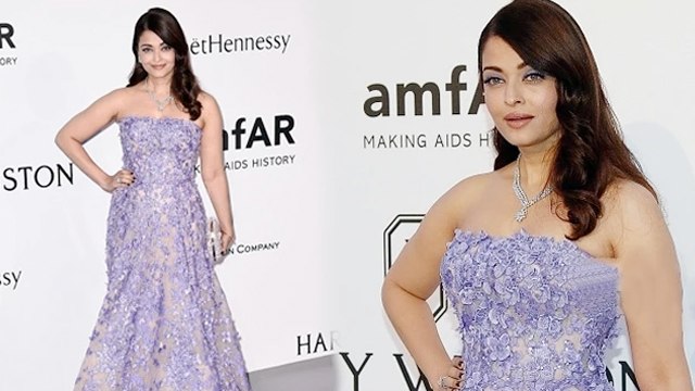 Aishwarya Rai Bachchan Dazzles In Elie Saab @ amfAR Gala | Cannes 2015