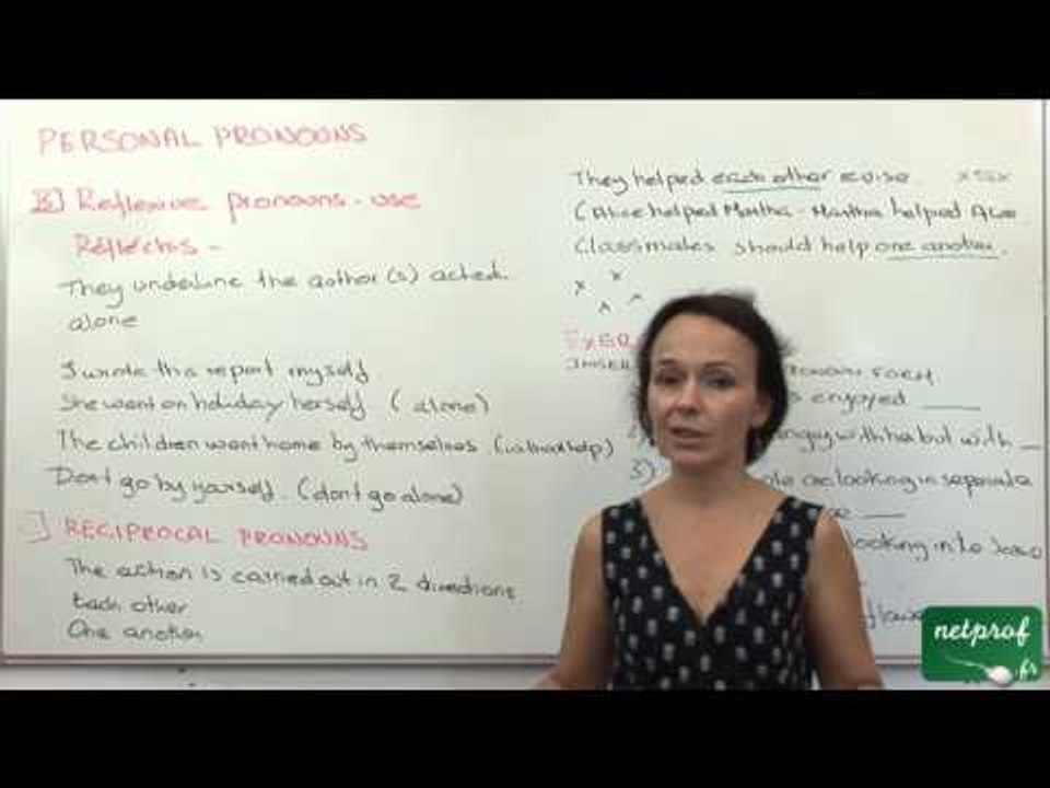 04 Personal pronouns - Les pronoms personnels
