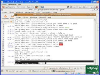 Gnu/Linux : 1. setuid