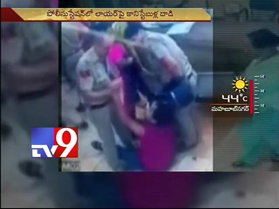 Delhi cops beat lawyer at station caught on CC camera