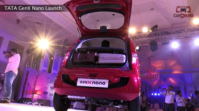 Tata Nano GenX - Launch Video - CarDekho.com