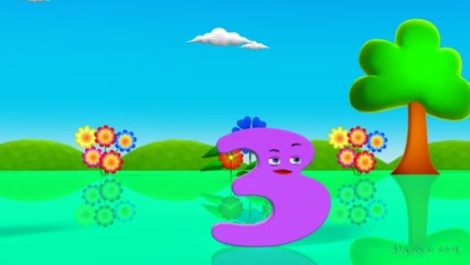 Learn Numbers for children ( Numbers Song) - 3D Animation rhyme Fun