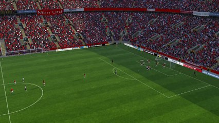FM 15: Man Utd vs. Fulham 3-2 [Goals]