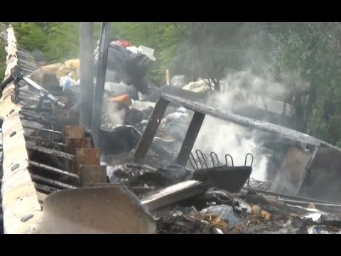 Giugliano (NA) - Roghi tossici, indaga la polizia -live- (21.05.15)