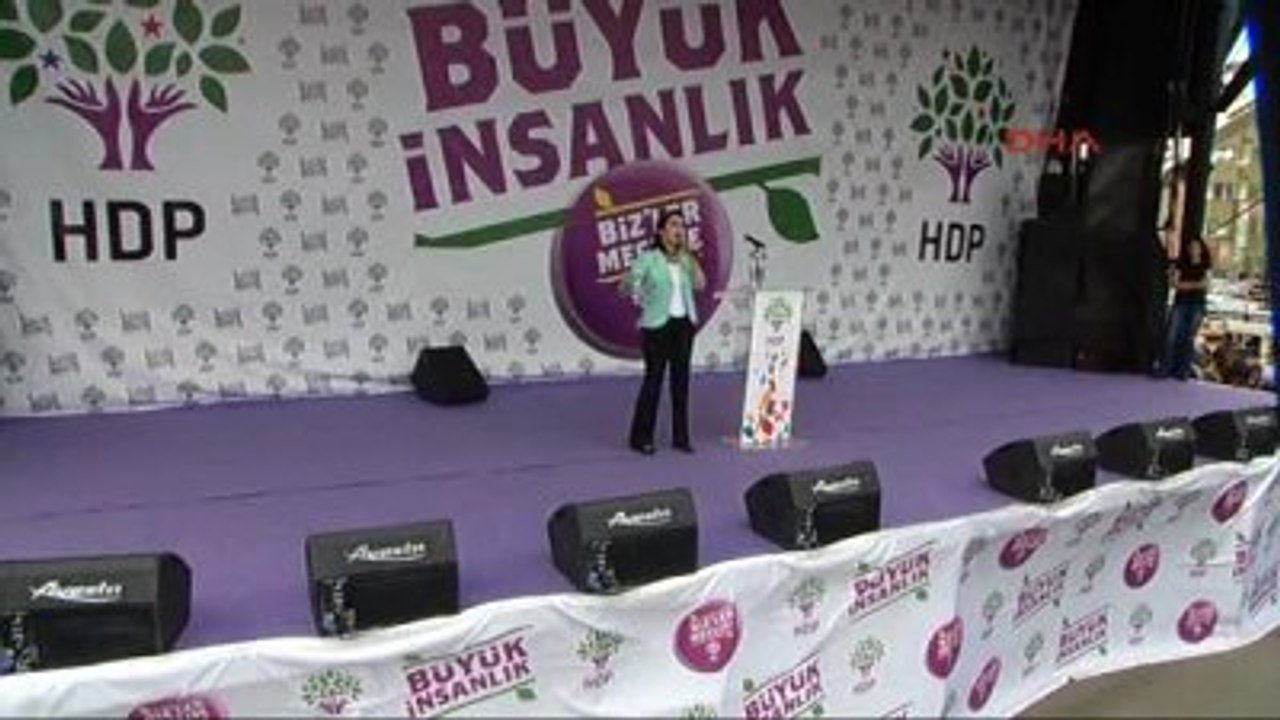 Kars-4-Hdp Kars'ta Miting Yaptı