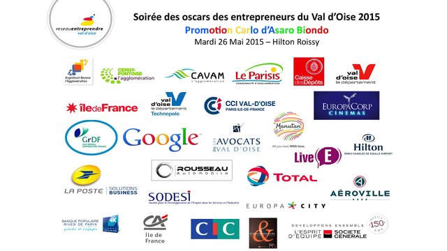 Soirée des Oscars des entrepreneurs du Val d'Oise