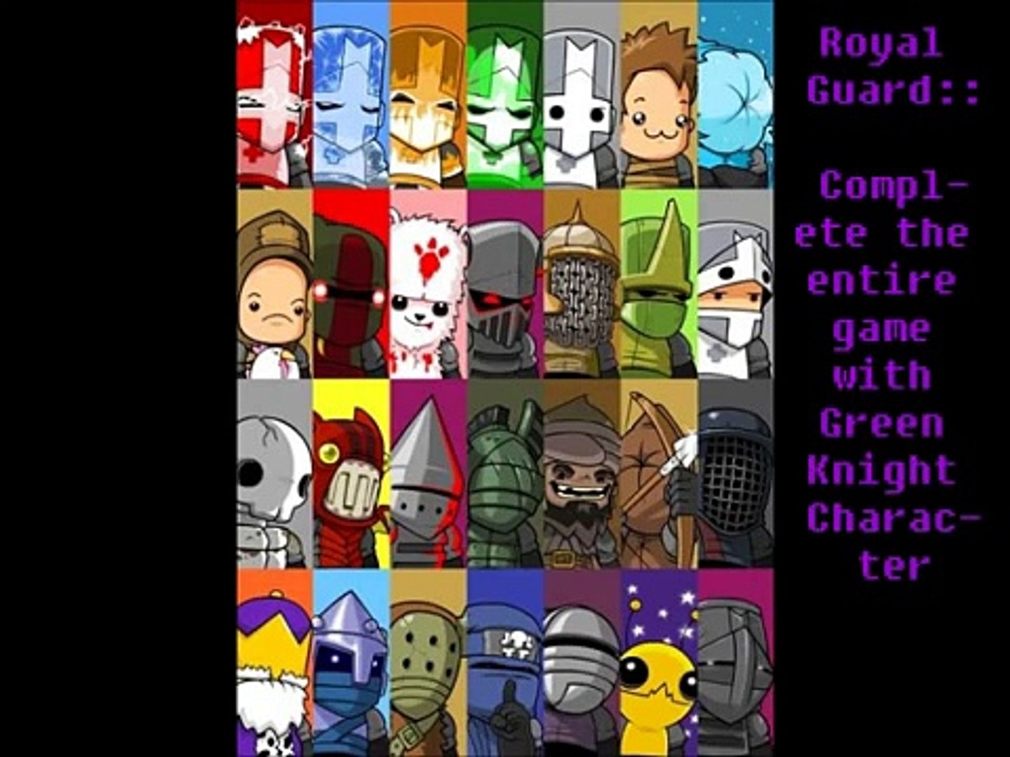 Featured image of post Castle Crashers Character Guide Everything in castle crashers from animal orbs to food items