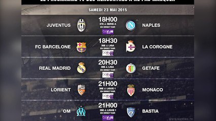 OM-Bastia, Juventus-Naples, Chelsea-Sunderland... Le programme TV des matches du weekend à ne pas rater !