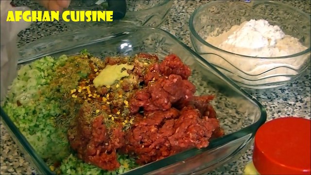 Afghan Chapli Kabob Recipe 'Afghan Cuisine' Cooking afghan food - Pakistani cuisine