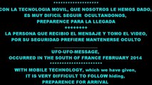 OVNI AUTÉNTICO SUR DE FRANCIA 2014 MENSAJE EXTRATERRESTRE / SOUTH FRANCE TRUE UFO ALIEN MESSAGE
