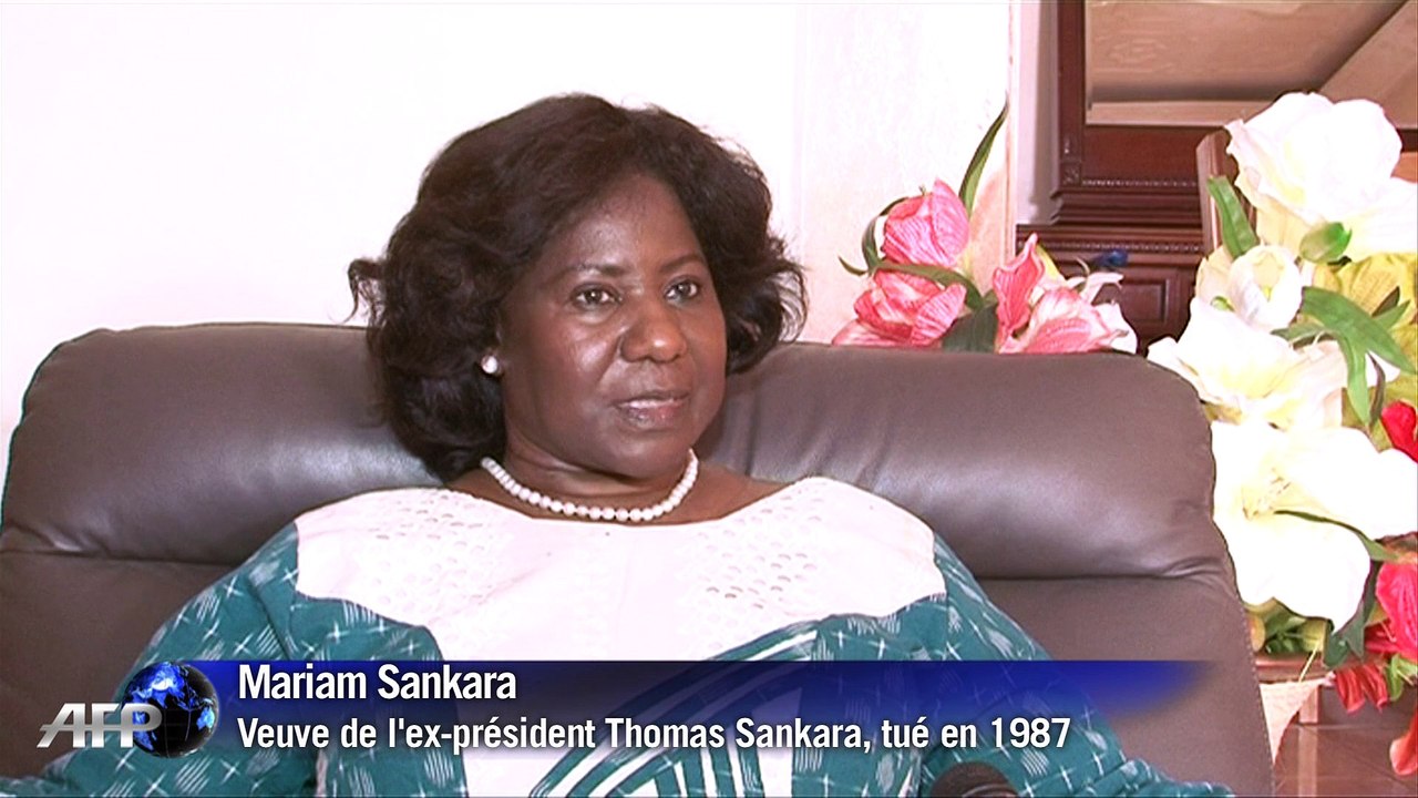 Burkina Faso : la veuve de Thomas Sankara demande "la vérité" sur son assassinat