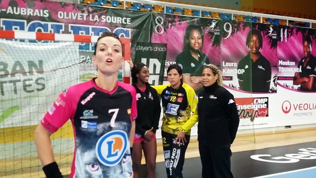 Beatriz Fernandez fait la promo' des nominées du Fleury Loiret ! (All-Star LFH)