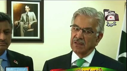 Khwaja Asif Chines Preasident Tezabi Totay 27 April 15