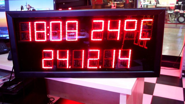 2-TARİH SAAT TERMOMETRE PANOSU 0212 222 0 957