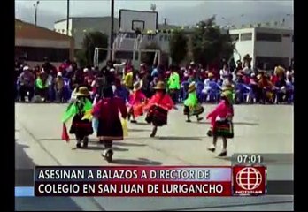 San Juan de Lurigancho: director habló sobre disputa familiar antes de ser asesinado