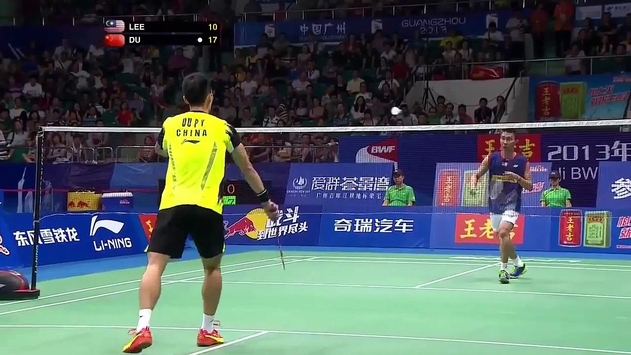 Badminton highlights - Lee Chong Wei -The Never Give Up Warrior Part 3