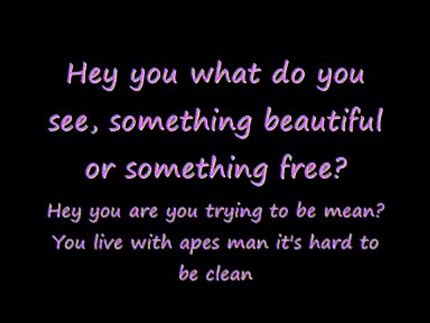 Marilyn Manson The Beautiful People Lyrics