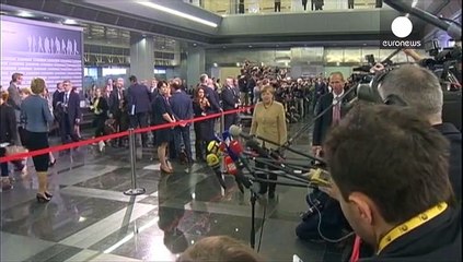 Merkel erwartet "sehr, sehr intensive" Arbeit im griechischen Schuldenstreit