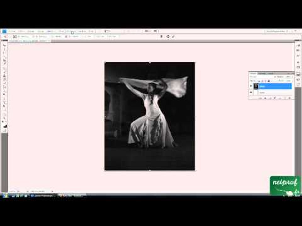 Photoshop : Créer un cadre autour d'une photo