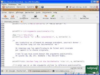 Langage C : 13.2 Entrées Sorties