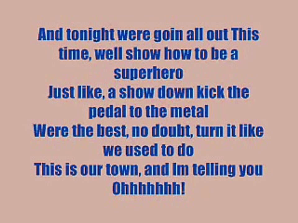 The Boys Are Back-High School Musical 3(HQlyrics)