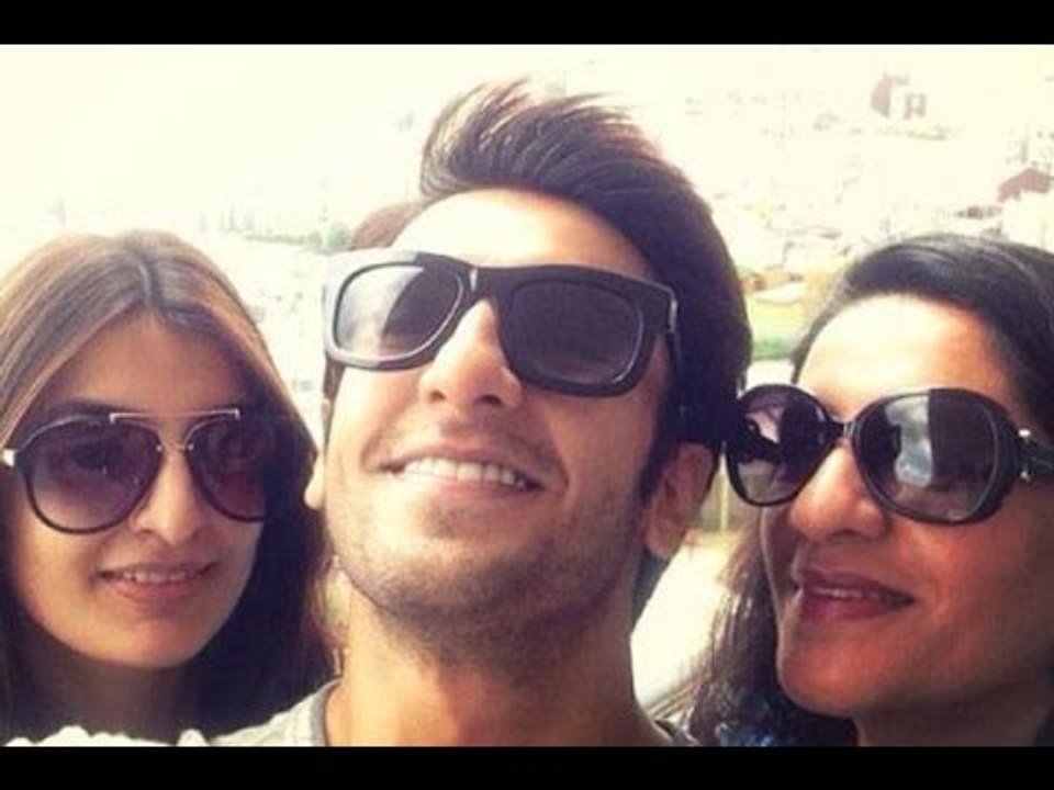 Ranveer Singh and His Two Mommas!