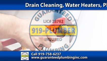 Guaranteed Plumbing | Raleigh, NC