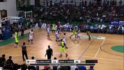 Famous goes up with d big slam  Rain or Shine vs Global Port Governor's Cup May 22,2015