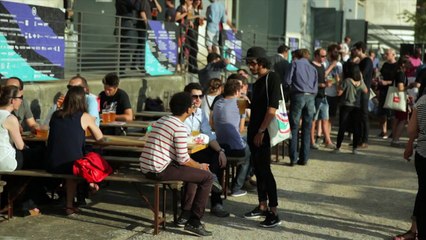 Louise Chen de Snatch Magazine aux Nuits Sonores 2015 pour H&M Loves Music