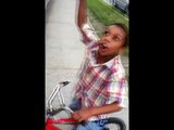 Little Black Kid Cursing