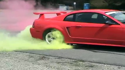 Kumho/OK Tires - Cobra R Color Smoke Burnout