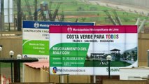 Obras en Lima- Avances en la Costa Verde