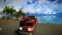 Just Cause 2 (PC Games/Xbox 360/PlayStation 3) - Anatomy of a Stunt: Fire Truck vs Jet Trailer