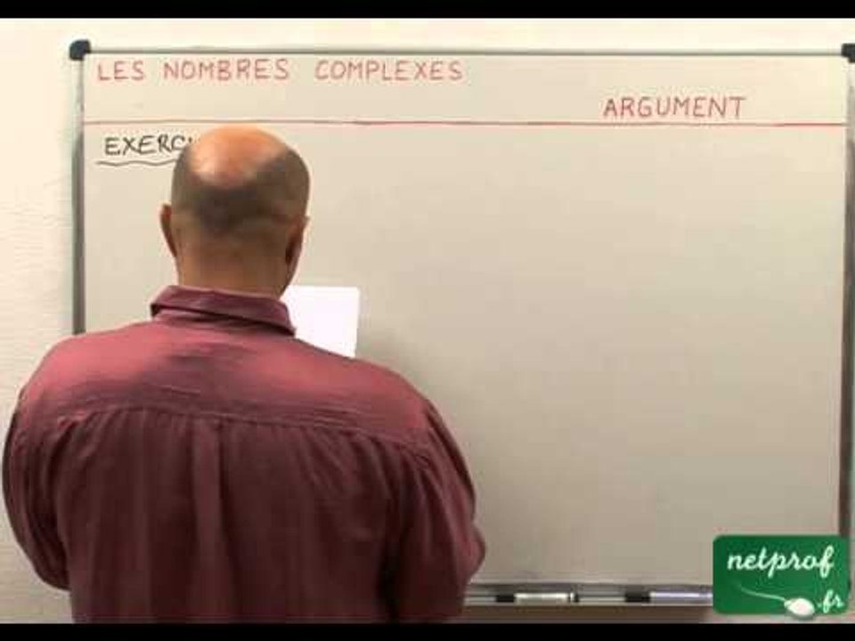 46 Nombres complexes : Argument