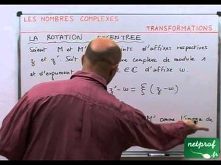 51 Nombres complexes : Transformations