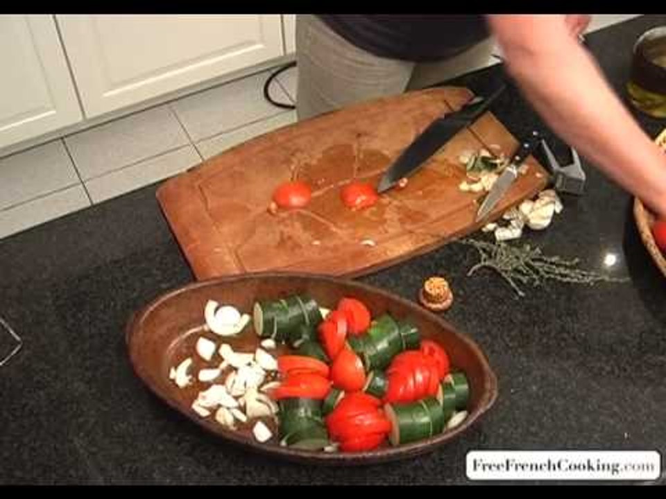 Vegetable tian Provence style
