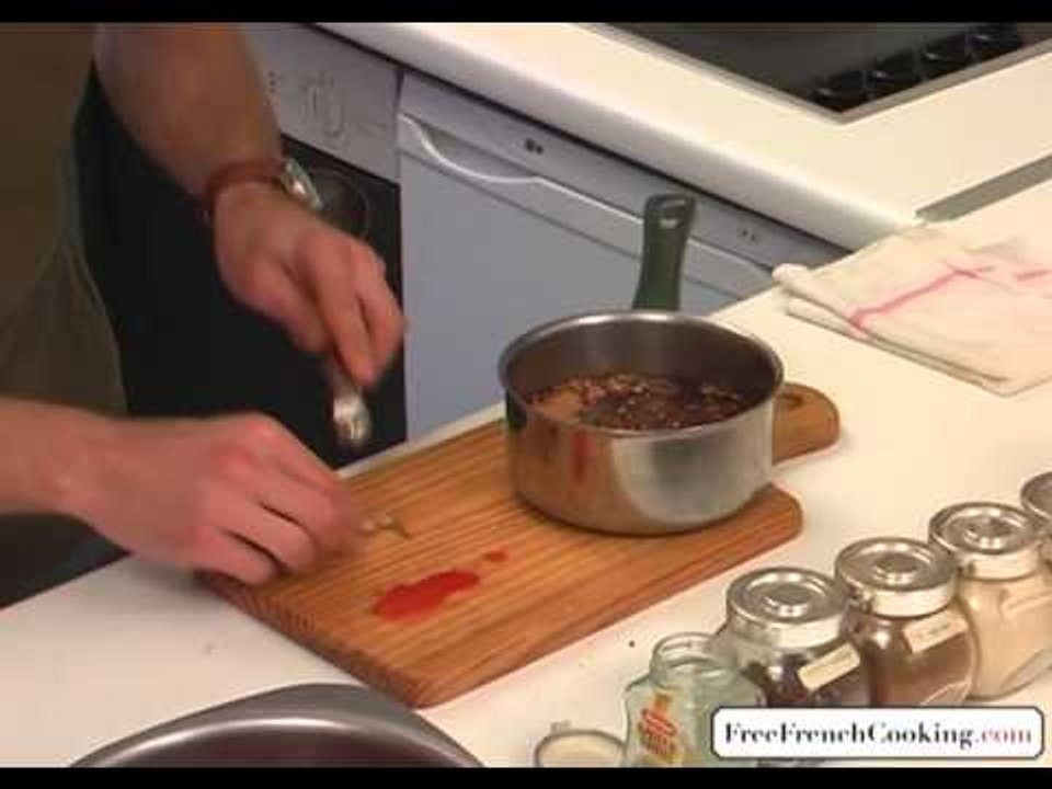 Spices morello cherry poelee
