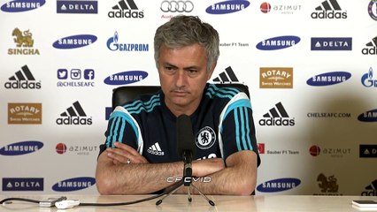 Jose Mourinho on Sunderland match PREM 14-15 HD
