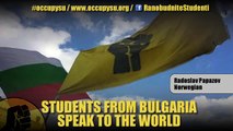 Radoslav Papazov Norwegian - Occupy Sofia University - THE AWAKENED STUDENTS IN BULGARIA