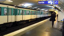 Paris Metro, RER and SNCF Trains 31 January 2012