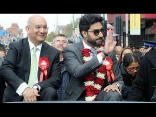 Abhishek Bachchan supports MP Keith Vaz campaign in Leicester