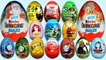 20 Surprise Eggs Kinder Surprise Maxi Mickey Mouse Cars 2 Disney Pixar Thomas Friends.