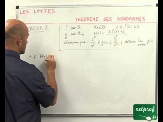 15 Limites : théorème des gendarmes
