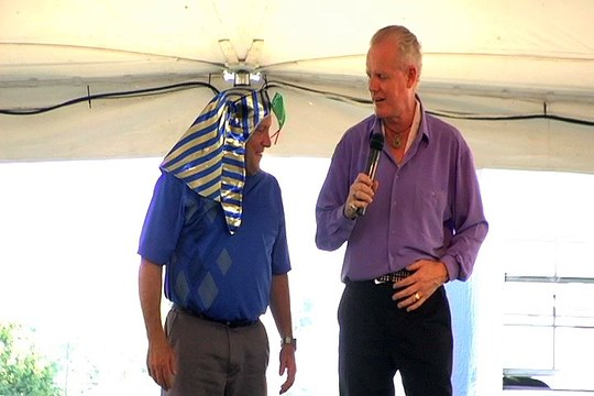 Chris Drummond and Danny McCorkle perform 'Little Egypt' Elvis Week 2009