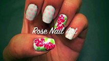 Spring Roses Nail Art Tutorial