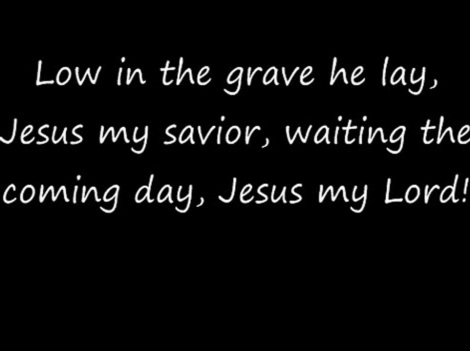 Up from the Grave He Arose Hymn (Piano)