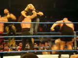 Kane, Undertaker & Big Show Triple Chokeslam