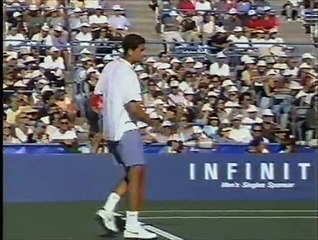 Pete Sampras vs Andre Agassi - 1995 US Open (Men's Singles - Final) - Set 2