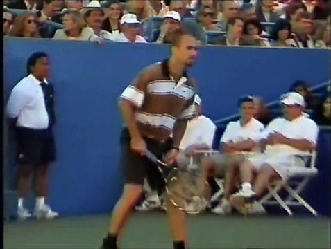 Pete Sampras vs Andre Agassi - 1995 US Open (Men's Singles - Final) - Set 3