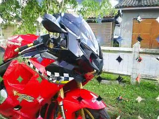 hyosung 125 gtr modifiée!